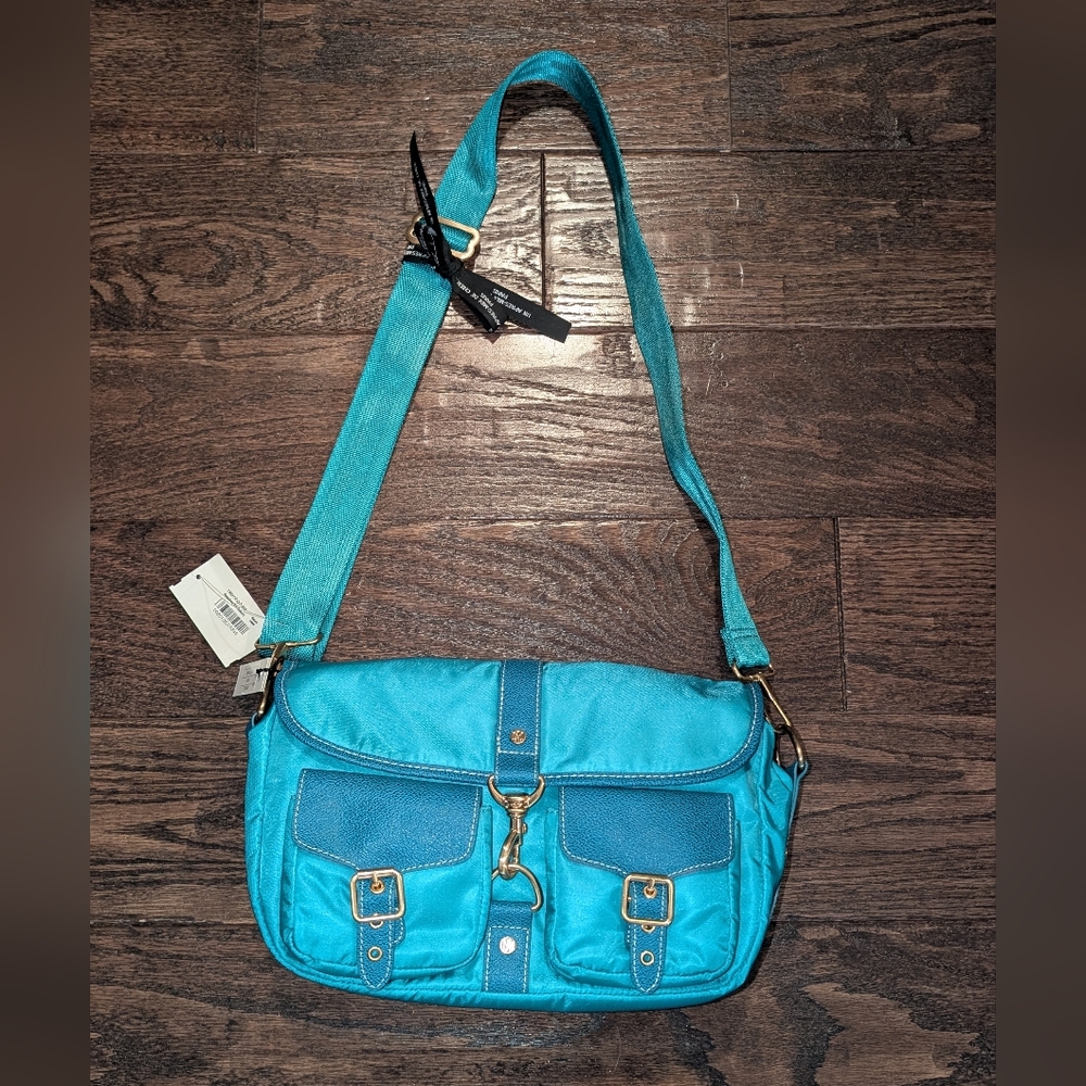 NWT Y2K Un Apres Midi De Chien Paris Bastille Baguette Shoulder Bag in Porcelain